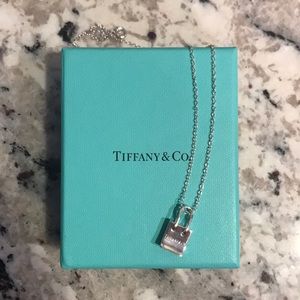Tiffany charm with necklace